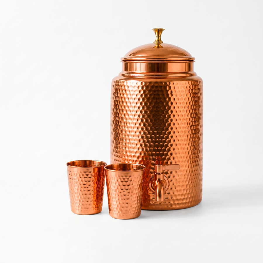 PURE SOURCE — HANDCRAFTED COPPER WATER DISPENSER