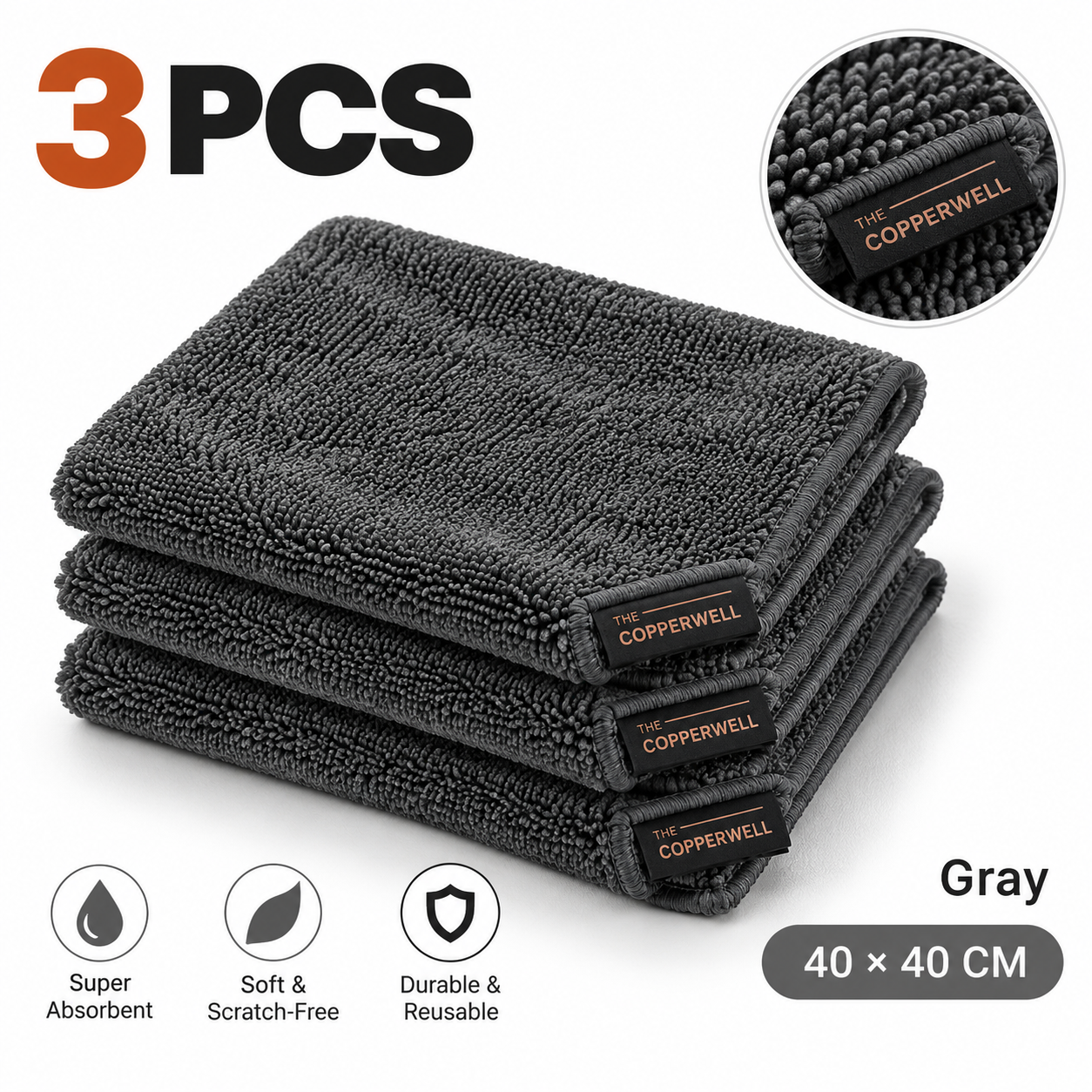 Microfiber Cleaning Towels