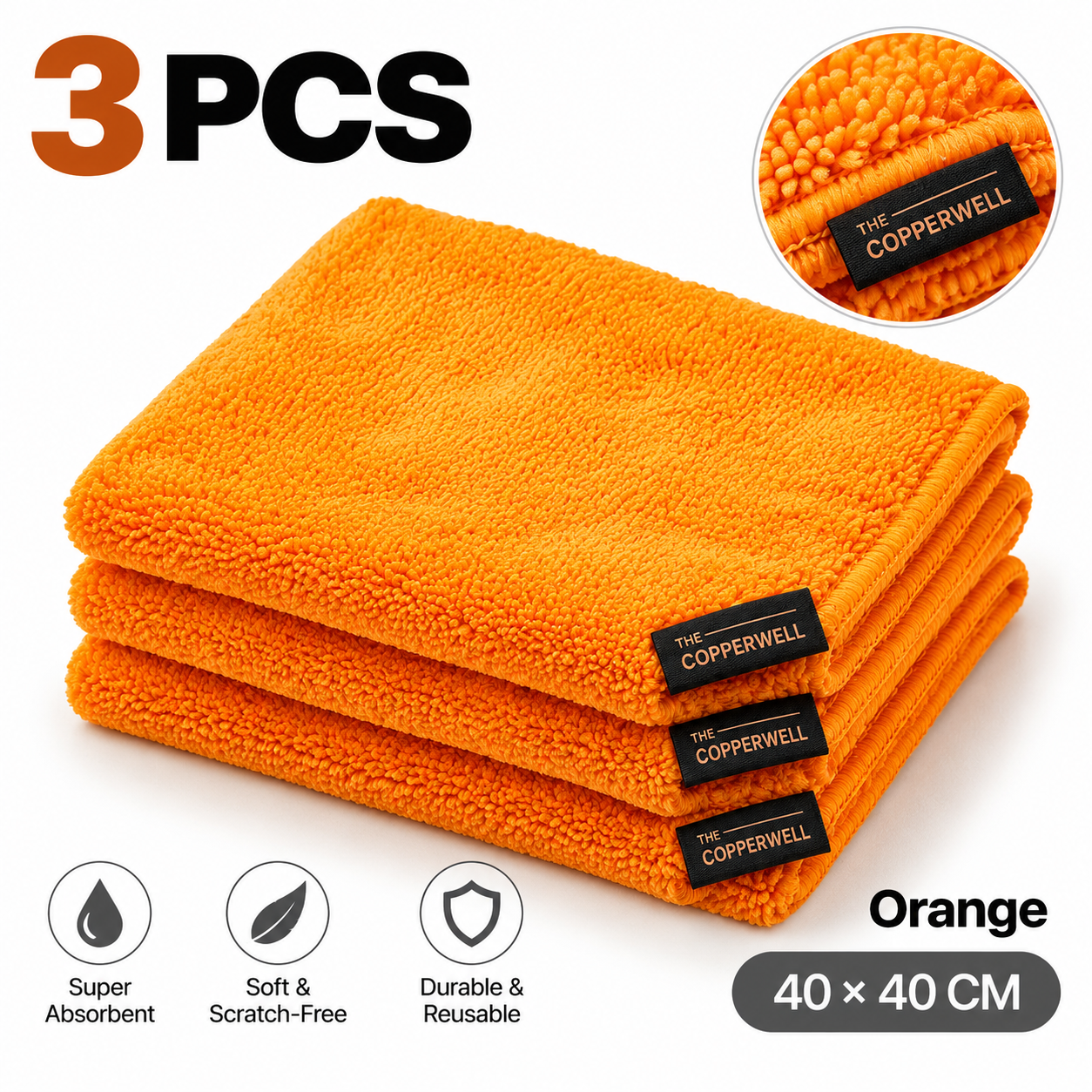 Microfiber Cleaning Towels