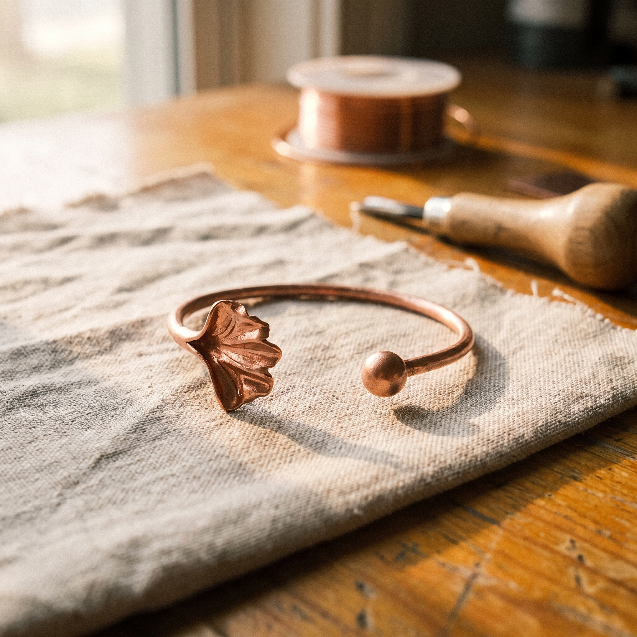 The Copperwell Shell Bracelet