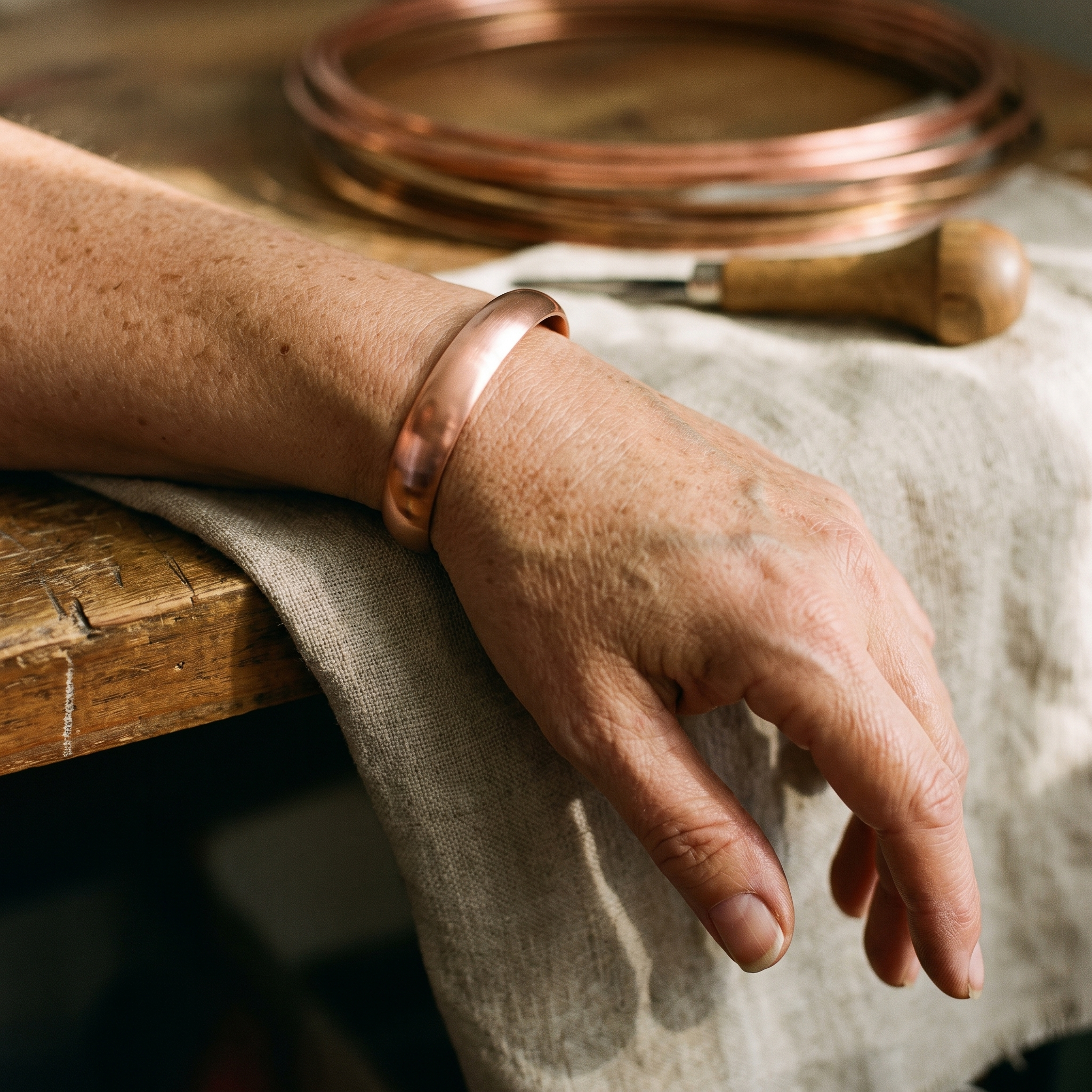 The Copperwell Tide Bracelet