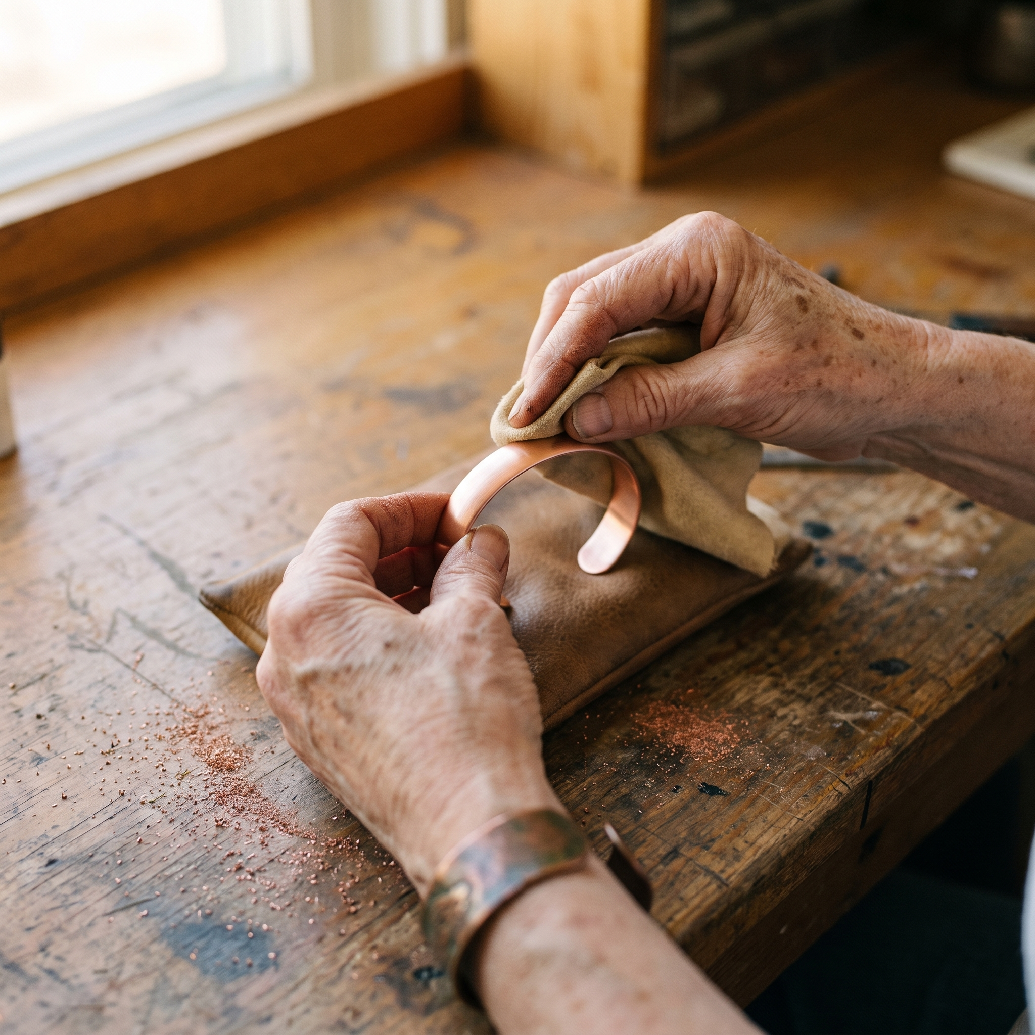 The Copperwell Tide Bracelet